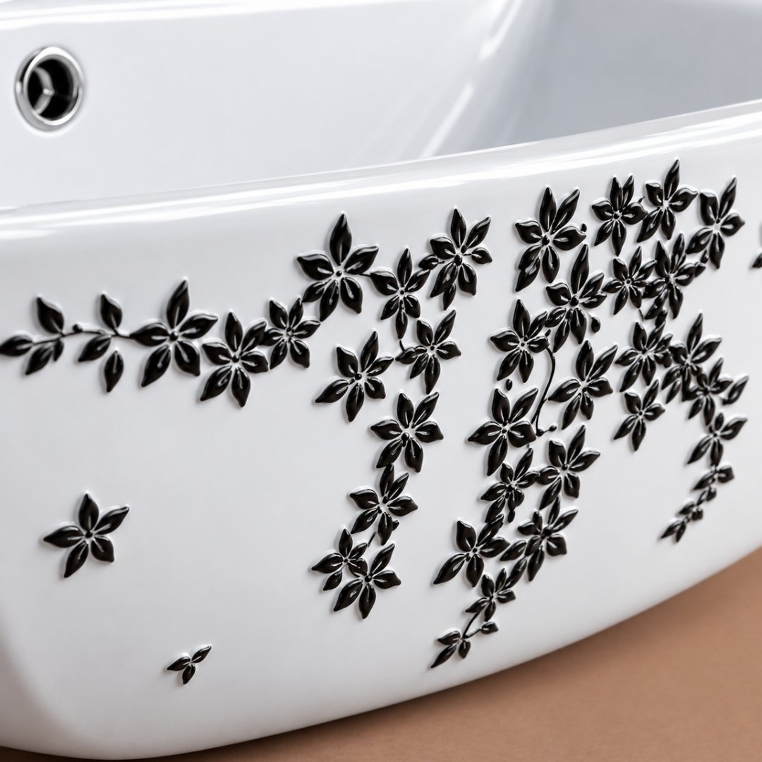 Sonet HT - 4001, washbasin with pedestal (view 5)